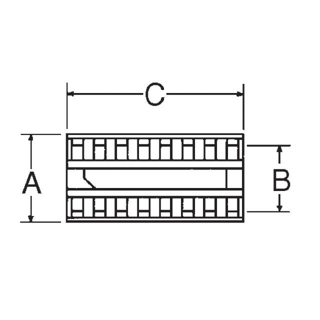 A16-LCG-T-R Assmann WSW Components  Zócalos de CI
